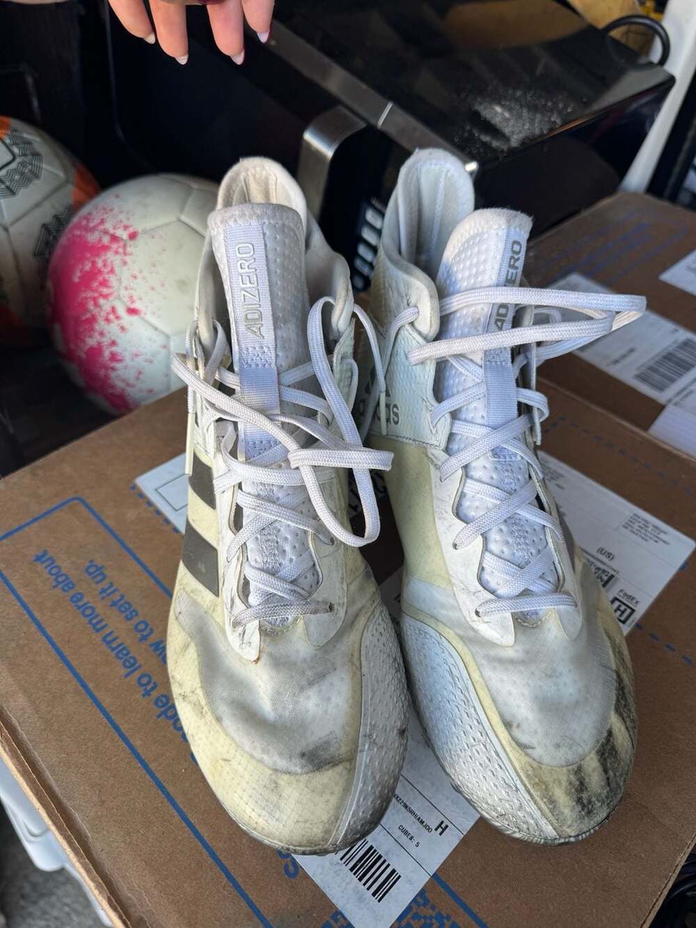 Adidas women’s cleats Athletic Trainers Footwear #287